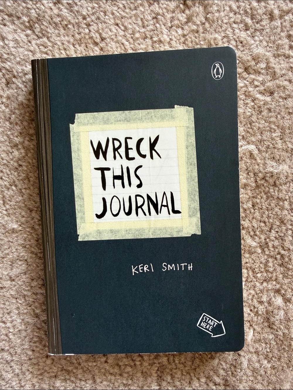 Wreck This Journal by - Black Creative Activity Book